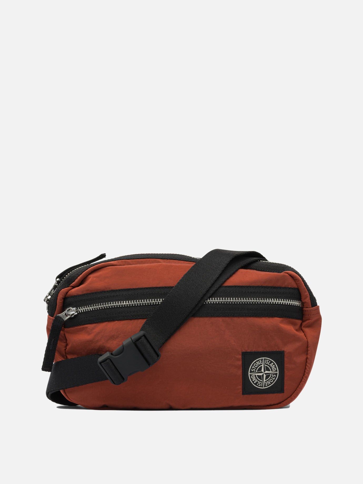 Bumbag Logo  Rosso - Stone Island Uomo | PDP | VIETTI Online Store | thumbnail