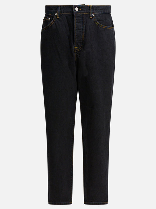 Straight-leg jeans Solid colour  Black - Stüssy Men | PLP | VIETTI Online Store 
