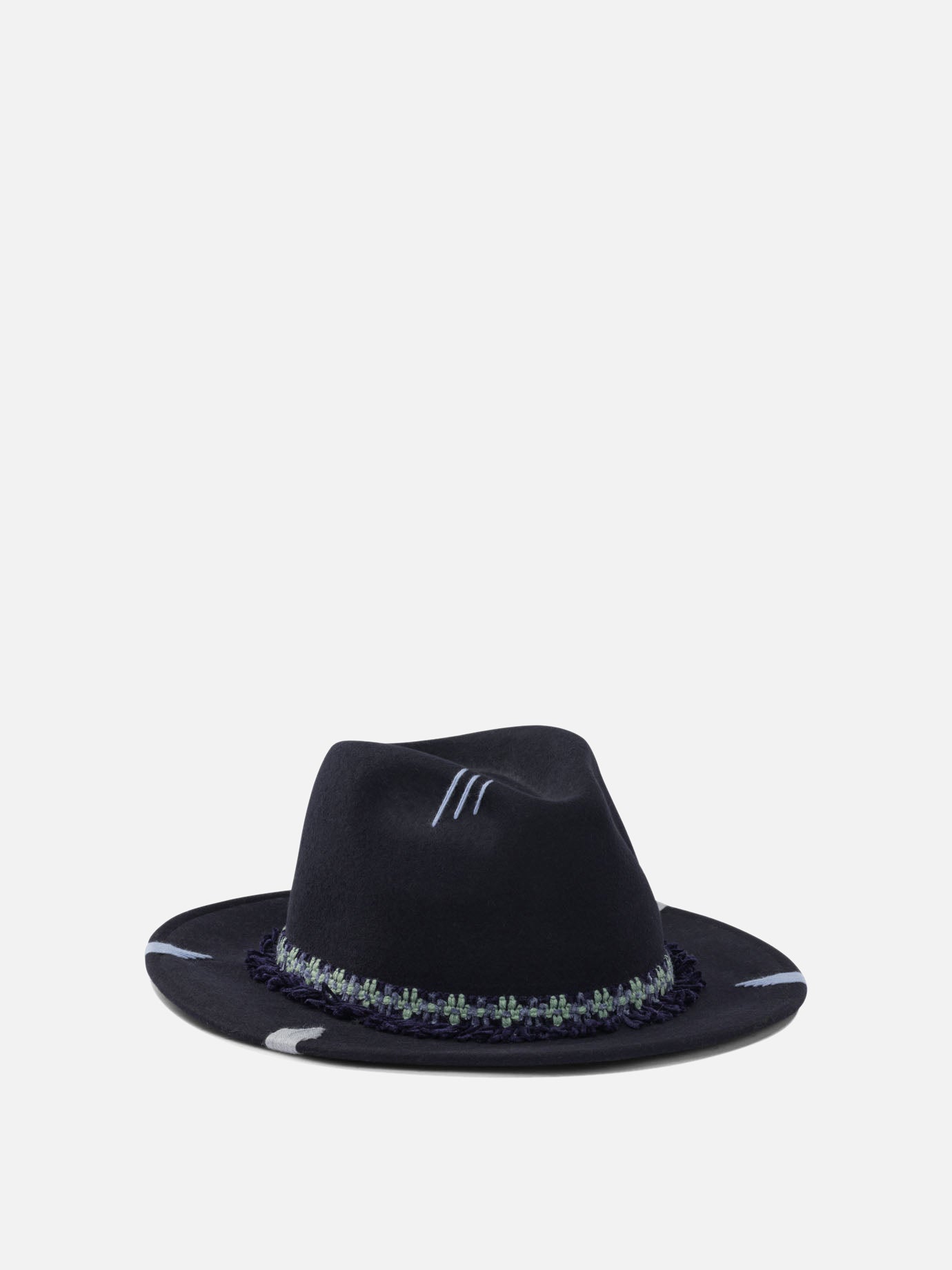 Cappelli classici 100% wool  Blu - The Hat Gang Donna | PDP | VIETTI Online Store | Zoom-Modal_2
