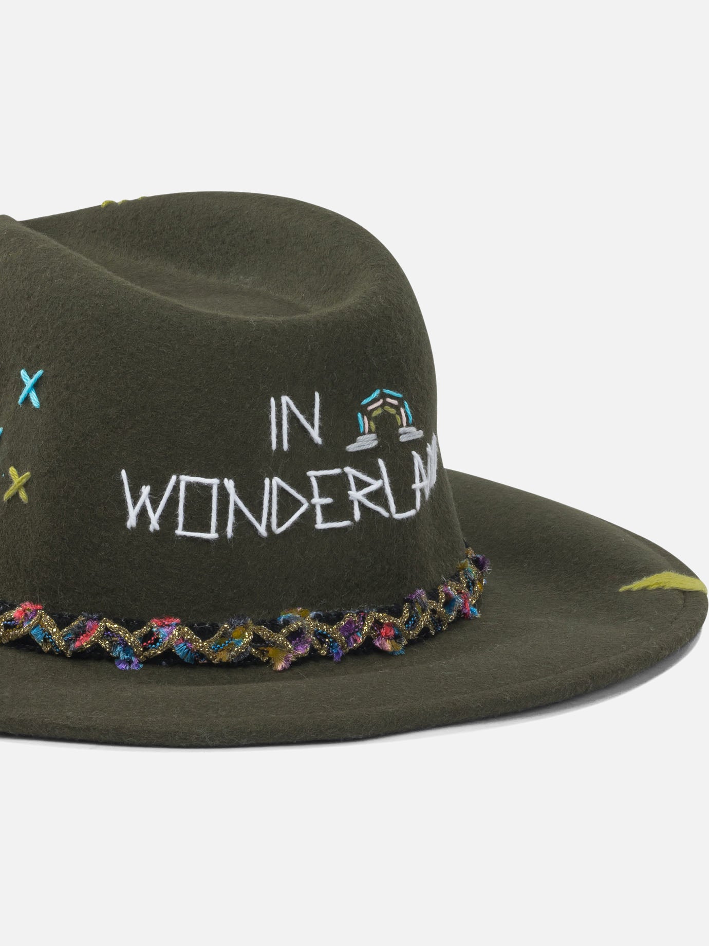 Cappelli classici 100% wool  Verde - The Hat Gang Donna | PDP | VIETTI Online Store | thumbnail_4
