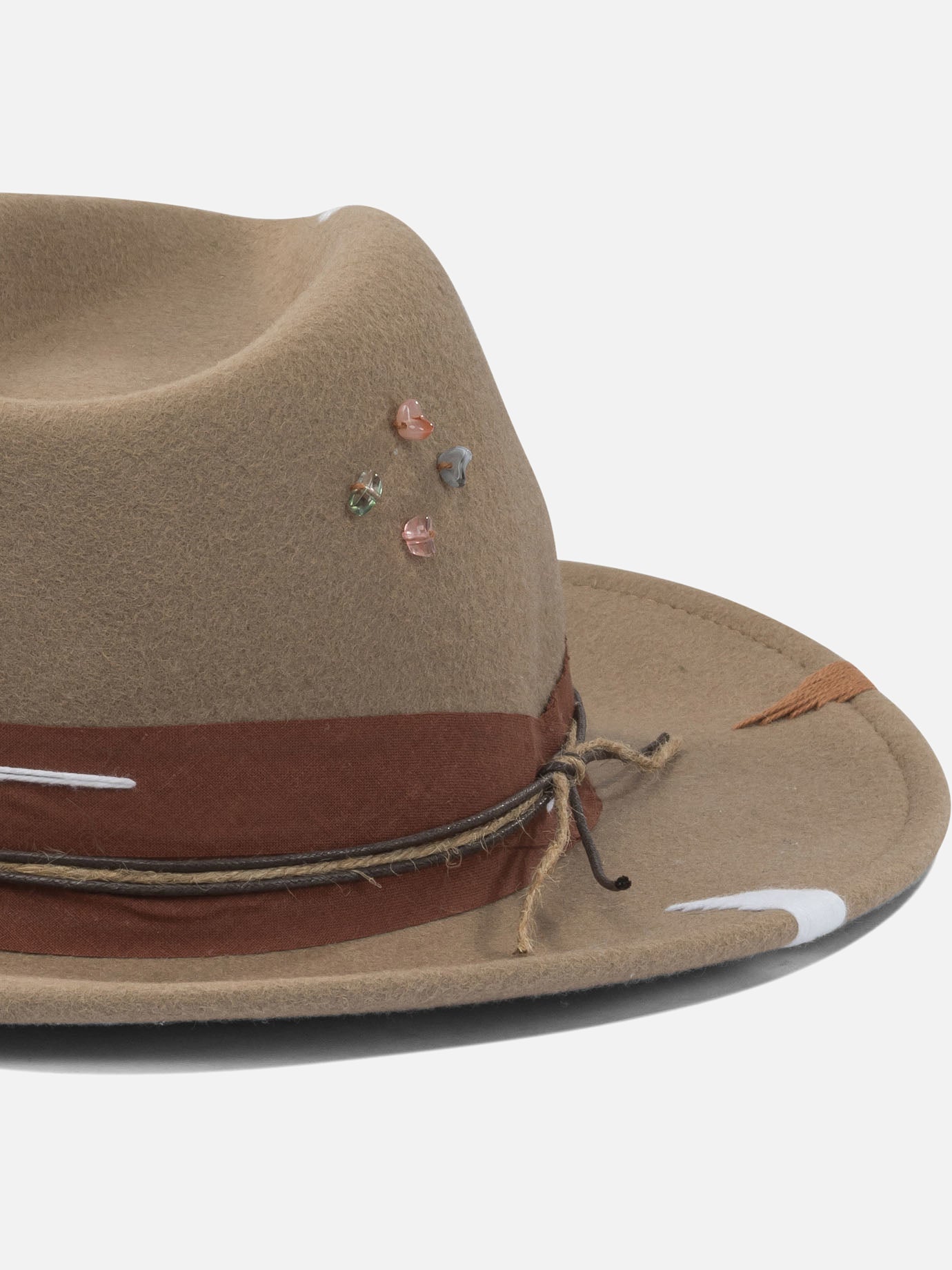 Cappelli classici 100% wool  Beige - The Hat Gang Donna | PDP | VIETTI Online Store | Zoom-Modal_4
