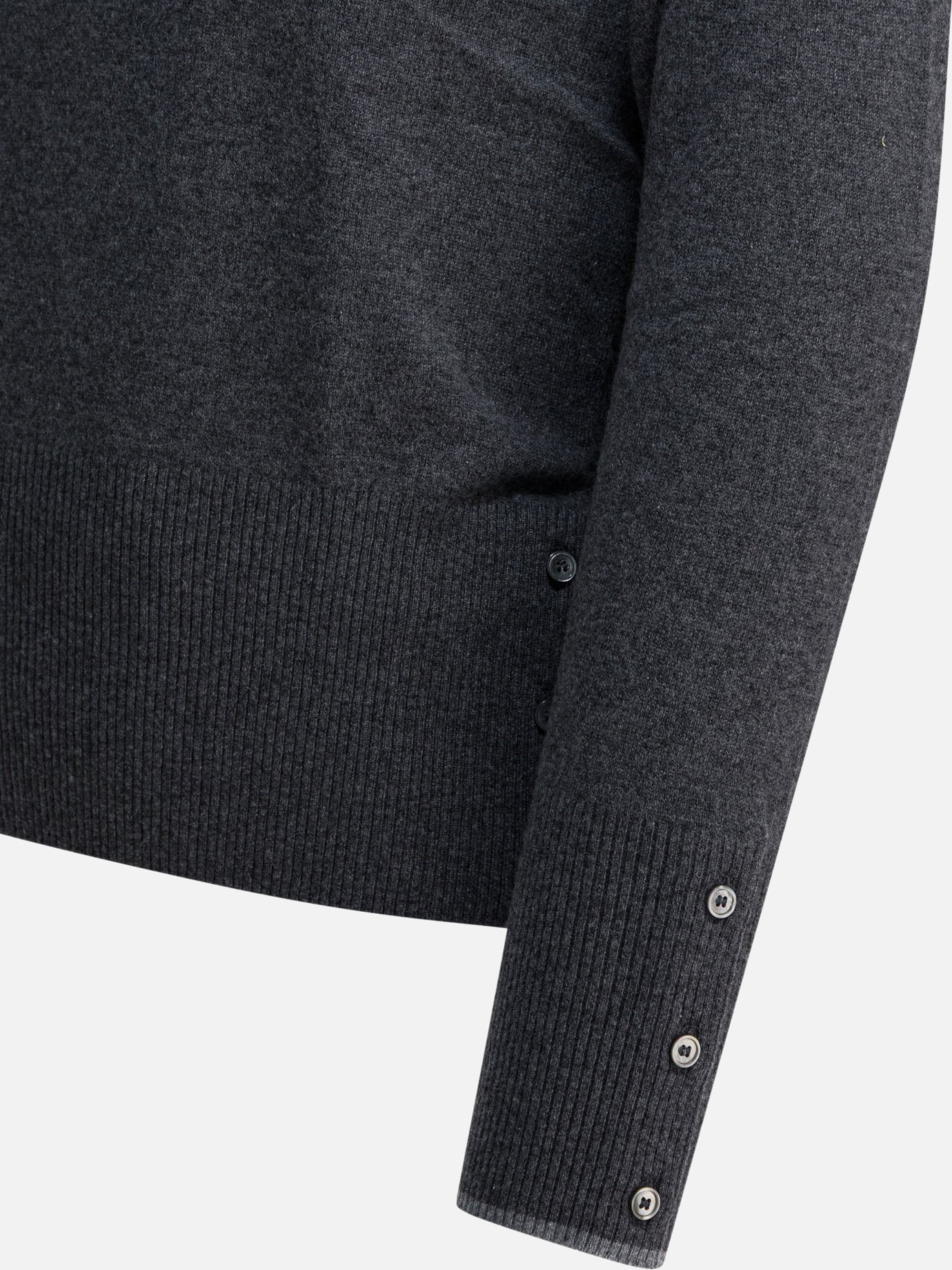 Polo shirts with buttons Logo  Black - Thom Browne Men | PDP | VIETTI Online Store | thumbnail_4