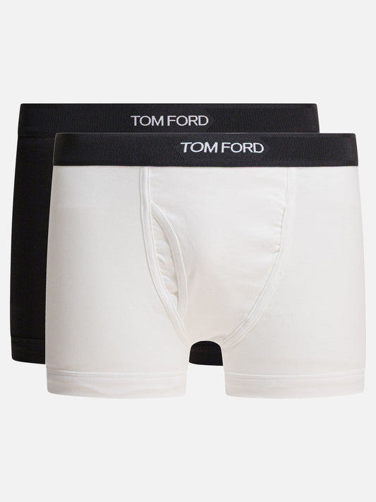 Tom Ford 2-pack boxer with logo 20047011_S Black 1
