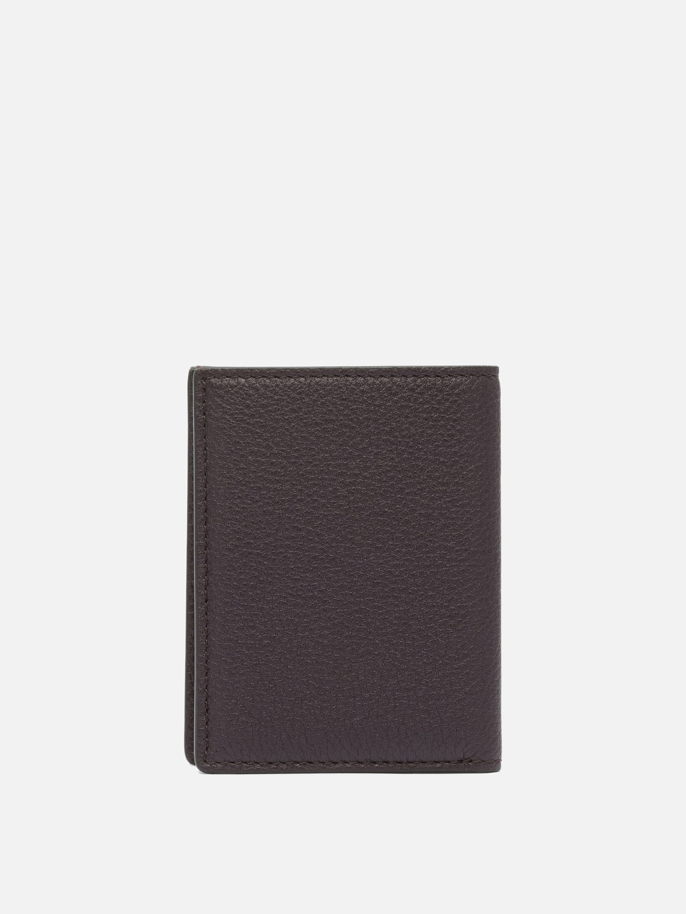 Tom Ford "T Line" Folding card holder Bordeaux