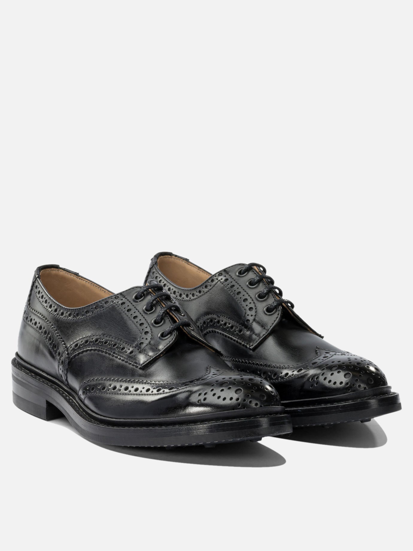 Derby 100% leather - 100% rubber  Black - Tricker's Men | PDP | VIETTI Online Store | Zoom-Modal_2
