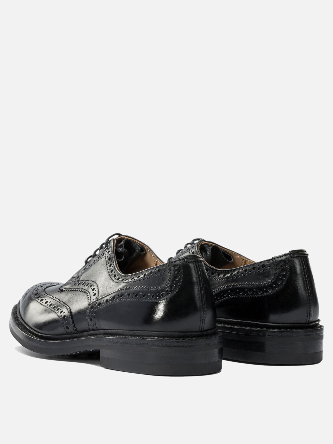 Derby 100% leather - 100% rubber  Black - Tricker&#39;s Men | PDP | VIETTI Online Store | thumbnail_4