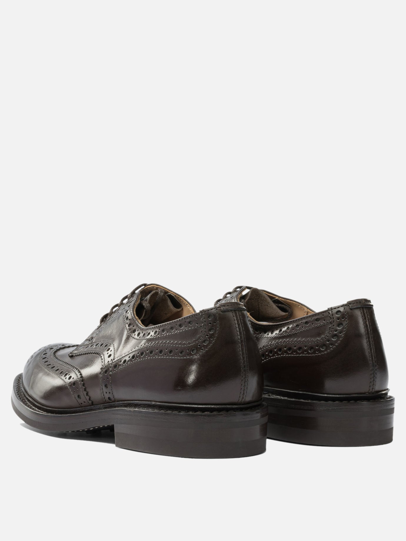 Derby 100% leather - 100% rubber  Brown - Tricker's Men | PDP | VIETTI Online Store | Zoom-Modal_4
