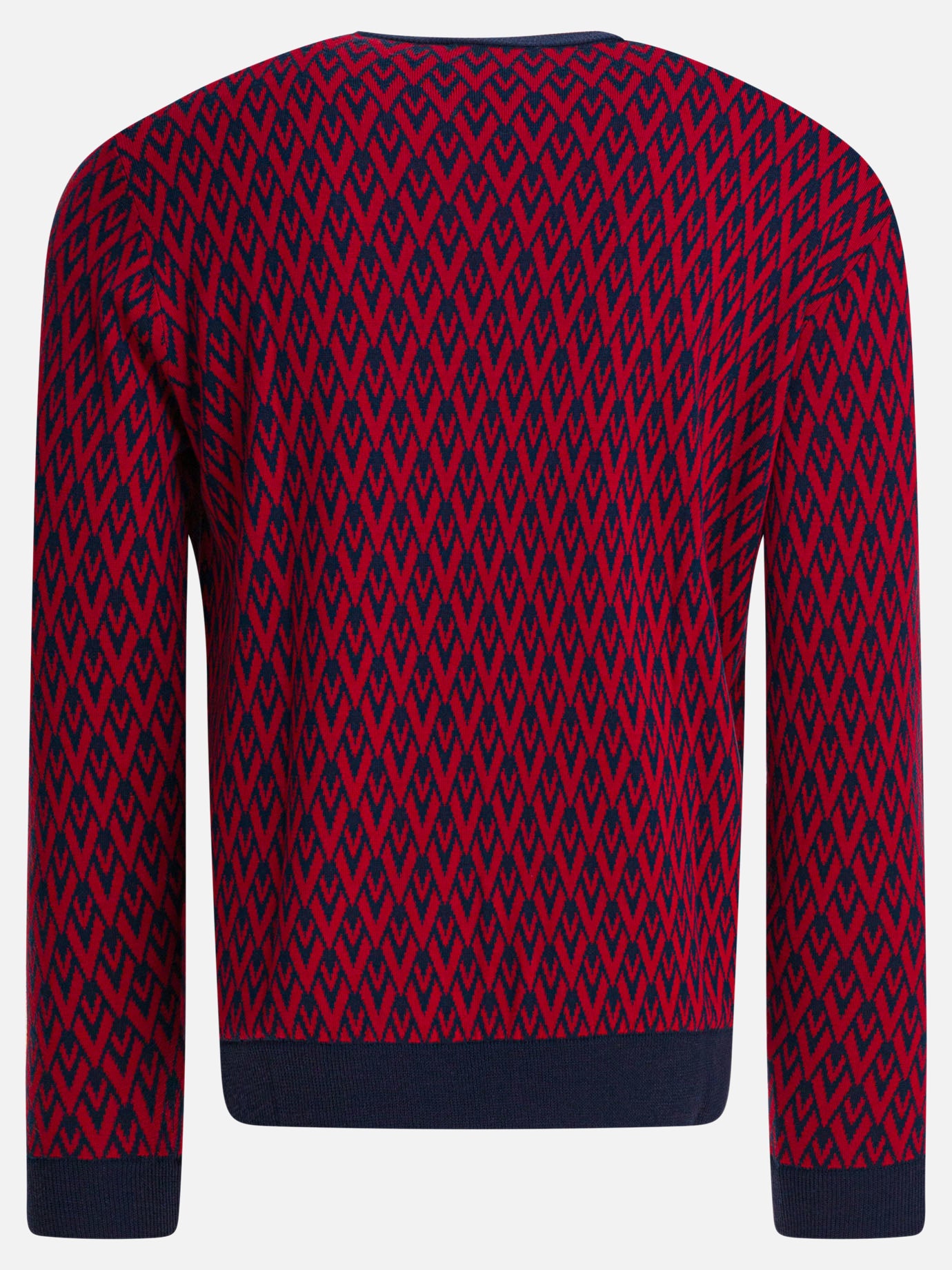 Crewneck sweaters Logo  Blue - Valentino Men | PDP | VIETTI Online Store | Zoom-Modal_2
