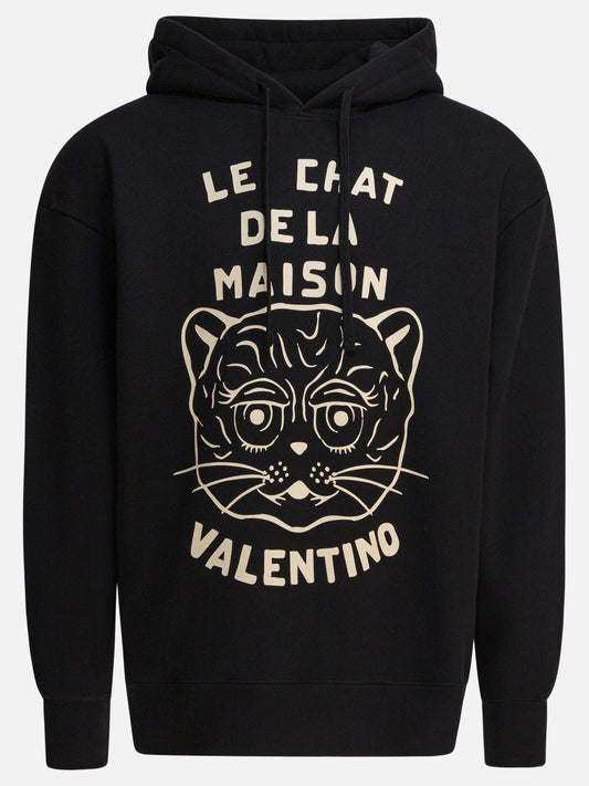 Felpe con cappuccio Graphics  Nero - Valentino Uomo | PDP | VIETTI Online Store 
