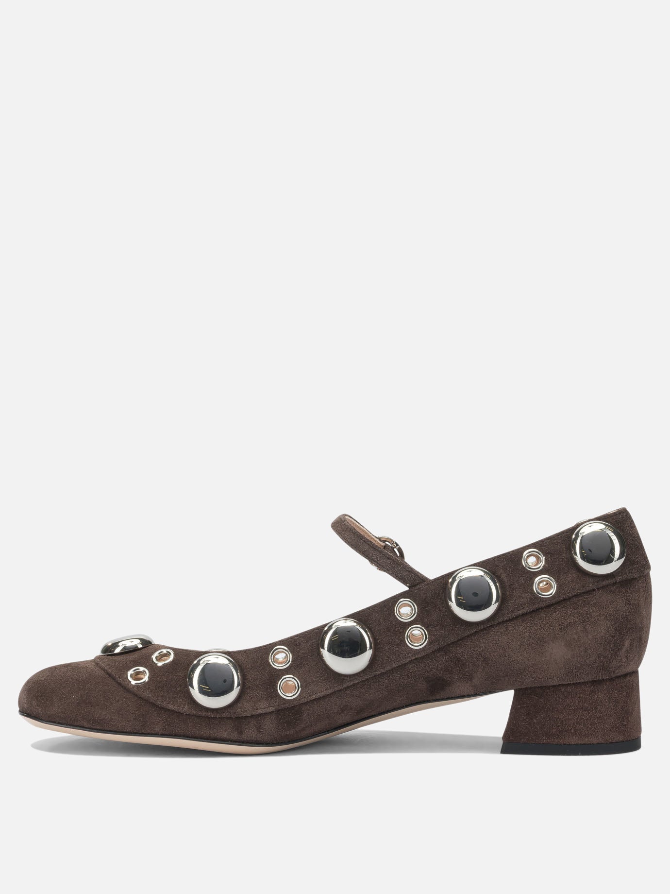 Mary Jane 100% calf leather  Brown - Valentino Garavani Women | PDP | VIETTI Online Store | Zoom-Modal_3
