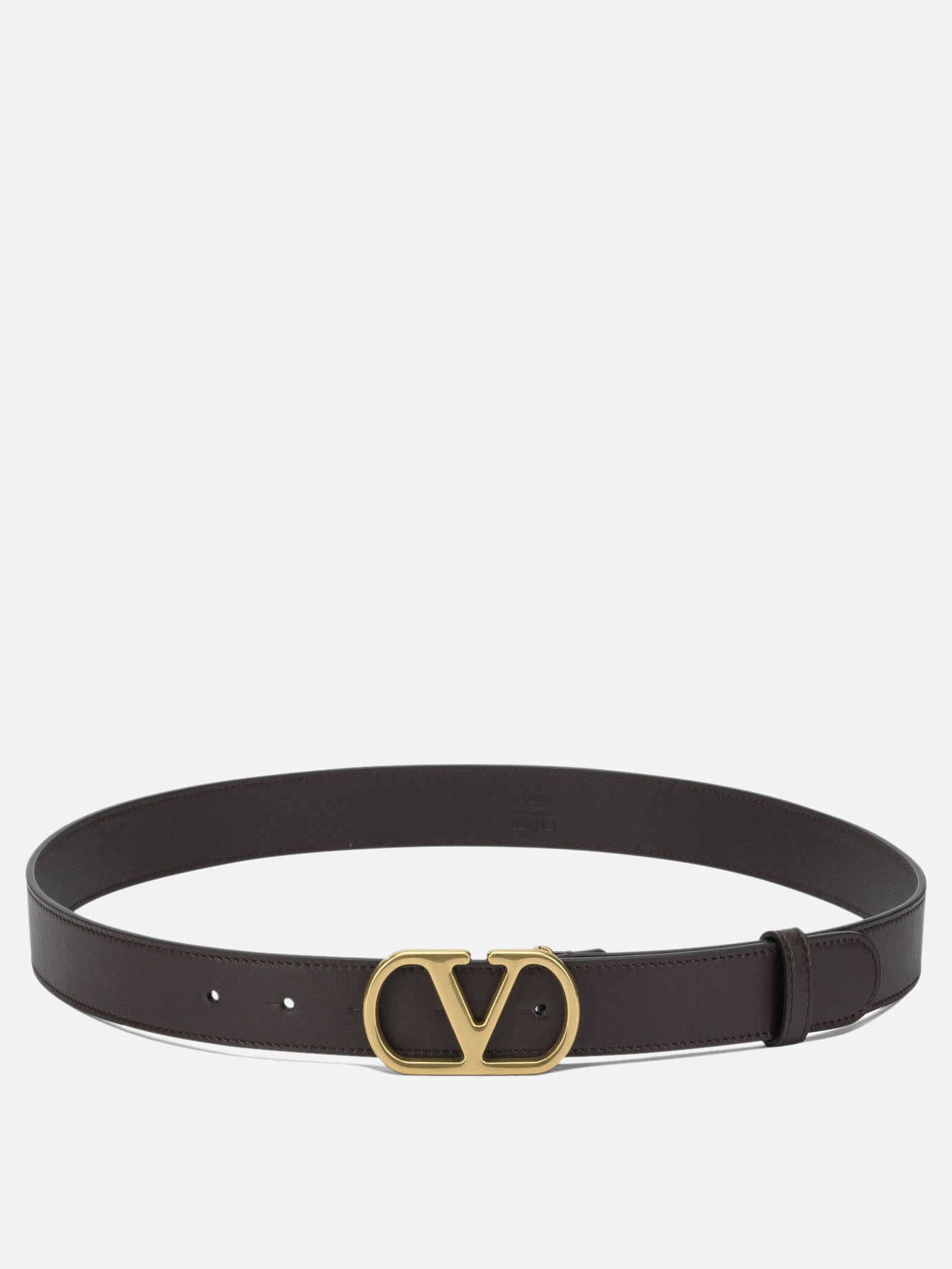 Cinture in pelle 100% leather  Marrone - Valentino Garavani Donna | PDP | VIETTI Online Store | thumbnail