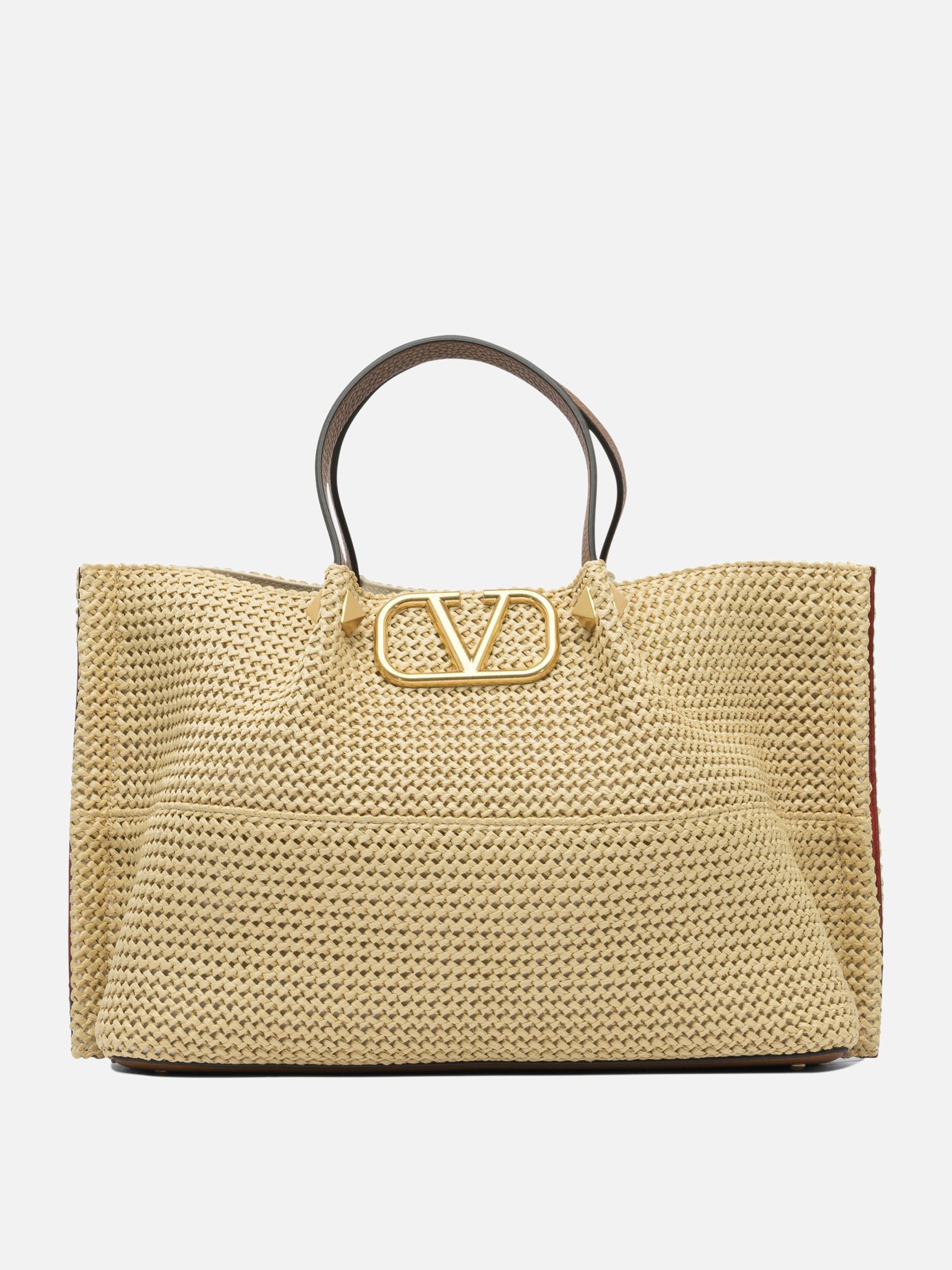 Borse medie Logo  Beige - Valentino Garavani Donna | PDP | VIETTI Online Store | thumbnail