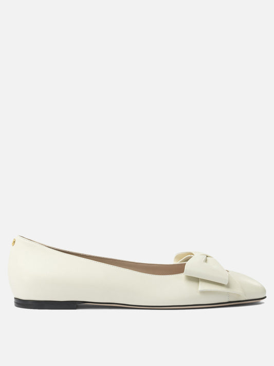 Ballerine classiche 100% leather - 100% leather  Bianco - Valentino Garavani Donna | PDP | VIETTI Online Store 
