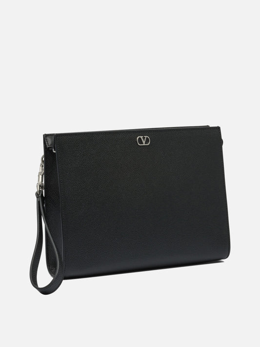 Portadocumenti Logo  Nero - Valentino Garavani Uomo | PLP | VIETTI Online Store | 2
