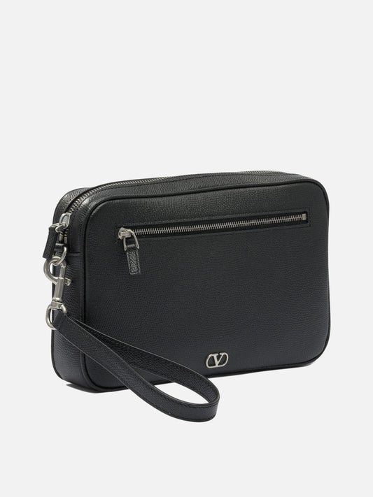 Beauty case Logo  Nero - Valentino Garavani Uomo | PLP | VIETTI Online Store | 2

