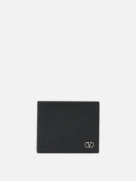 Portafogli Solid colour  Nero - Valentino Garavani Uomo | PLP | VIETTI Online Store 
