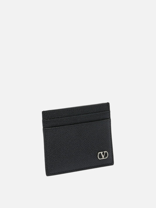 Portacarte Solid colour  Nero - Valentino Garavani Uomo | PLP | VIETTI Online Store | 2
