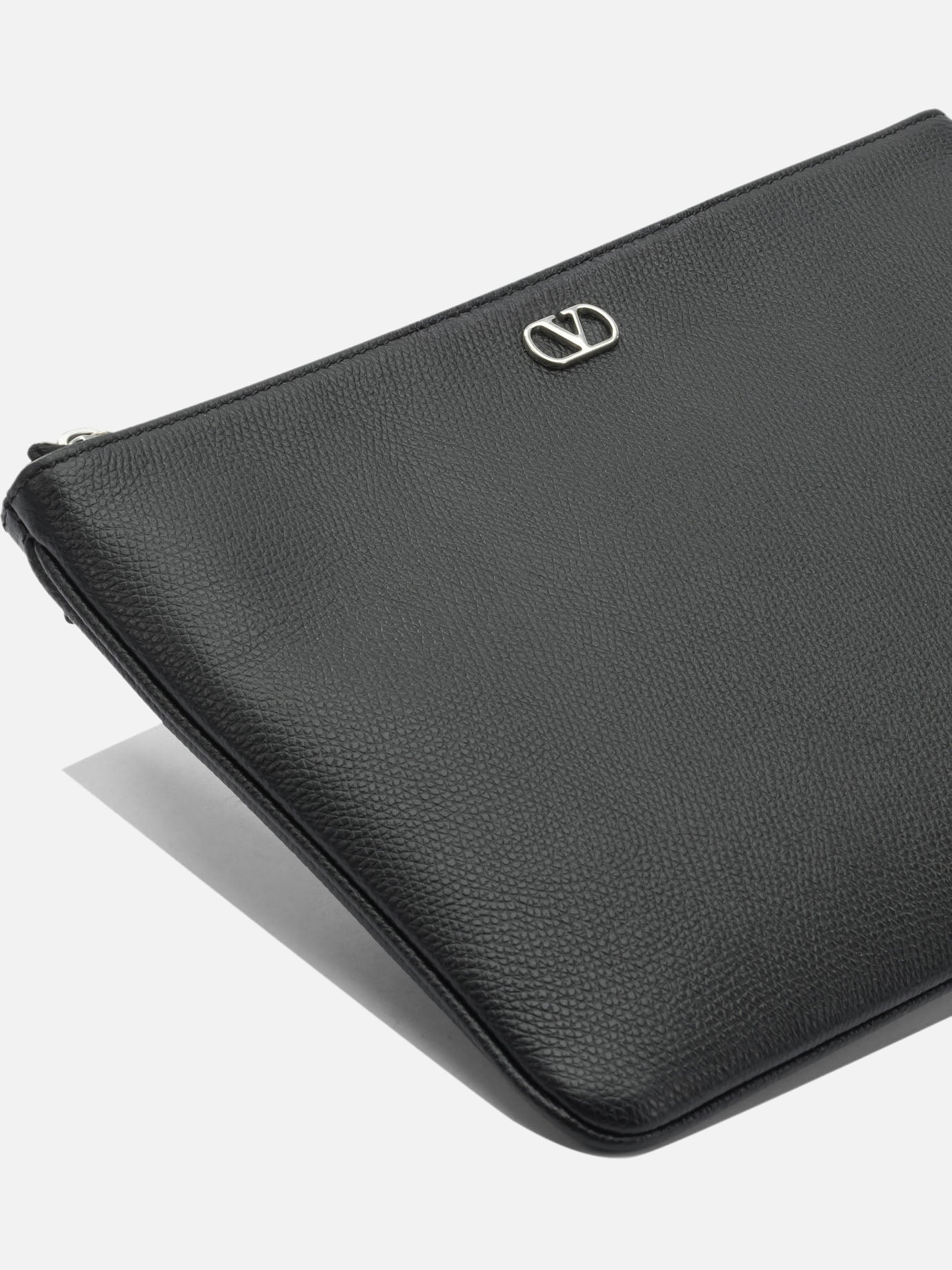 Pochette 100% leather  Nero - Valentino Garavani Uomo | PDP | VIETTI Online Store | thumbnail_4