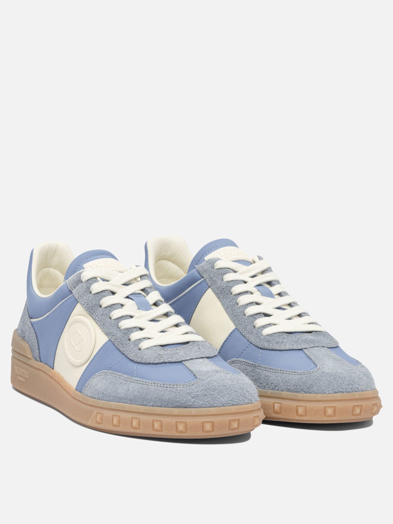 Sneaker basse 100% leather - 100% rubber  Azzurro - Valentino Garavani Uomo | PDP | VIETTI Online Store | Zoom-Modal_2
