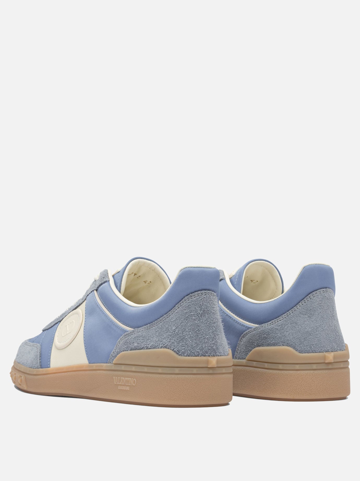 Sneaker basse 100% leather - 100% rubber  Azzurro - Valentino Garavani Uomo | PDP | VIETTI Online Store | Zoom-Modal_4
