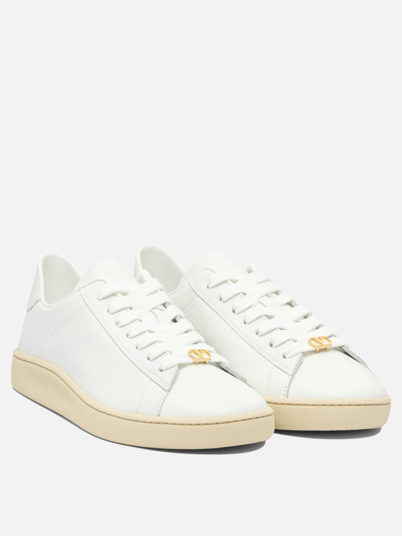 Sneaker basse 100% leather - 100% rubber  Bianco - Valentino Garavani Uomo | PDP | VIETTI Online Store | Zoom-Modal_2
