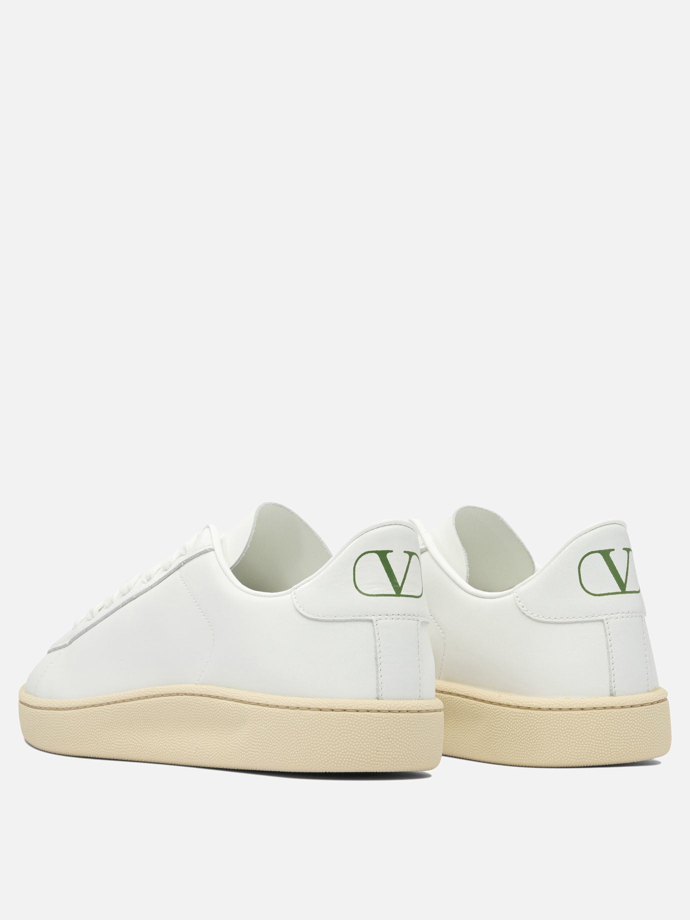 Sneaker basse 100% leather - 100% rubber  Bianco - Valentino Garavani Uomo | PDP | VIETTI Online Store | thumbnail_4