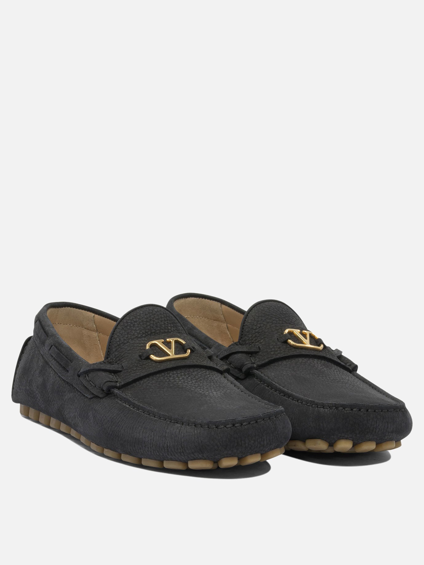 Mocassini 100% leather - 100% rubber  Nero - Valentino Garavani Uomo | PDP | VIETTI Online Store | Zoom-Modal_2
