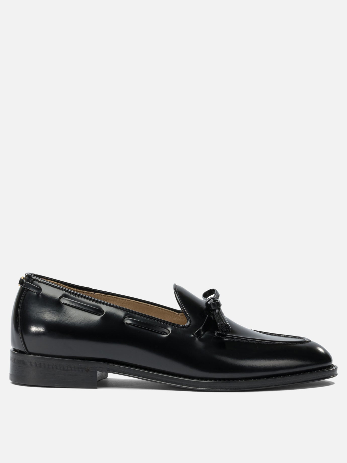 Mocassini 100% leather - 100% leather  Nero - Valentino Garavani Uomo | PDP | VIETTI Online Store | thumbnail