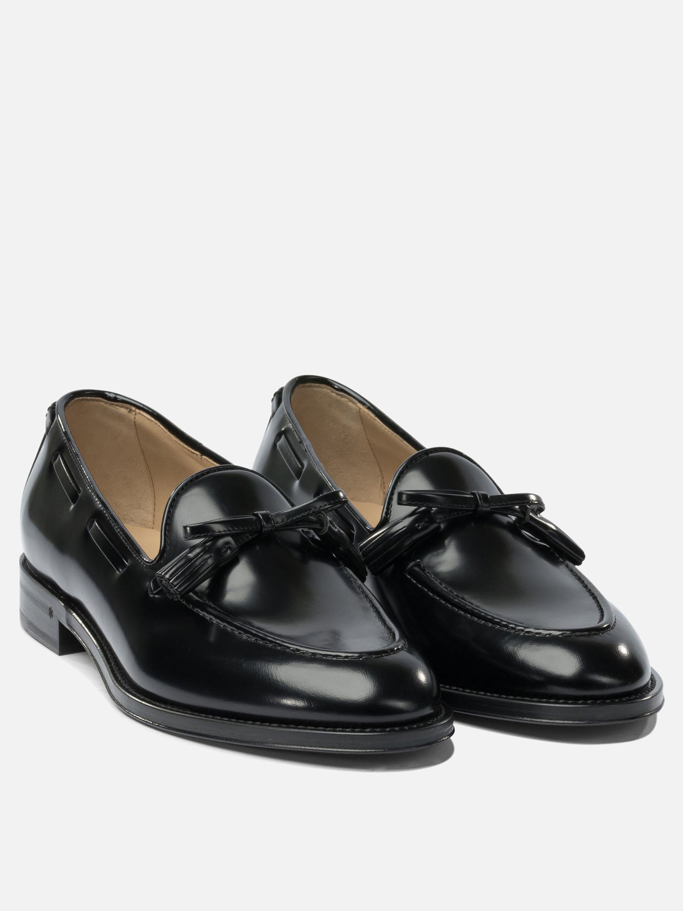 Mocassini 100% leather - 100% leather  Nero - Valentino Garavani Uomo | PDP | VIETTI Online Store | thumbnail_2