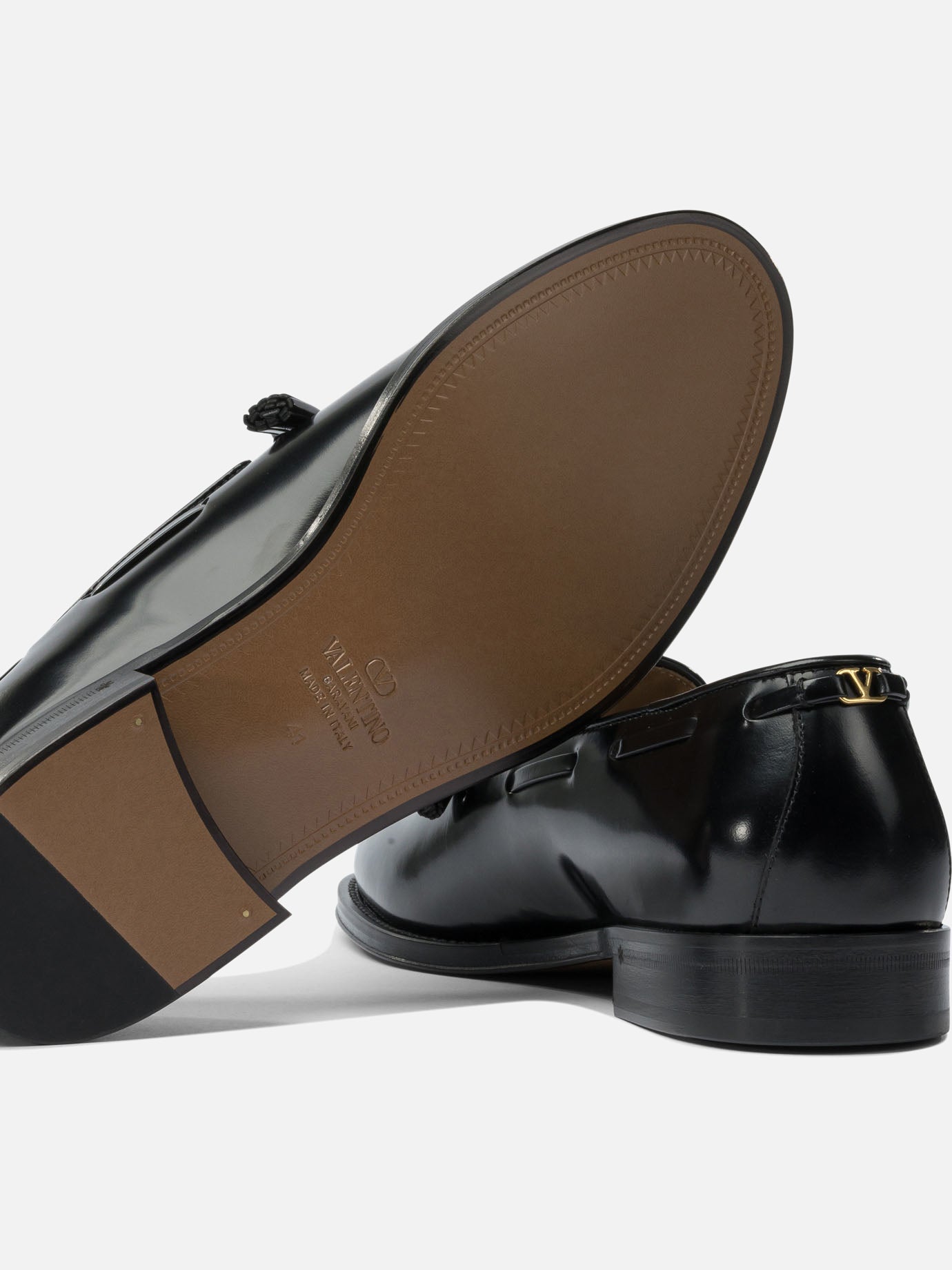 Mocassini 100% leather - 100% leather  Nero - Valentino Garavani Uomo | PDP | VIETTI Online Store | Zoom-Modal_5
