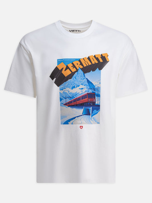 VIETTI Merchandise T-shirt girocollo "Zermatt" 20226185_S White 1