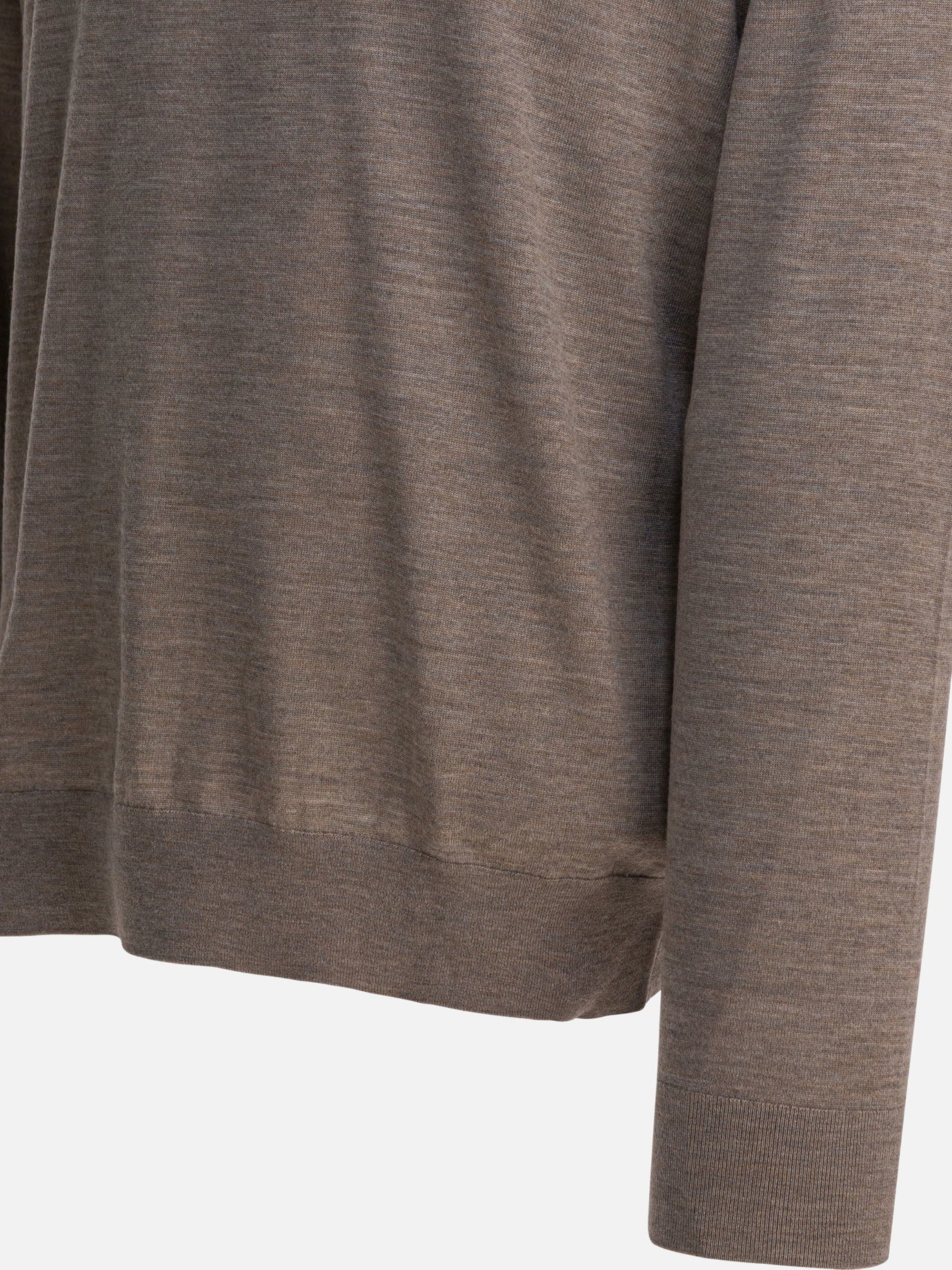 Polo con bottoni Solid colour  Grigio - Vince Uomo | PDP | VIETTI Online Store | Zoom-Modal_4
