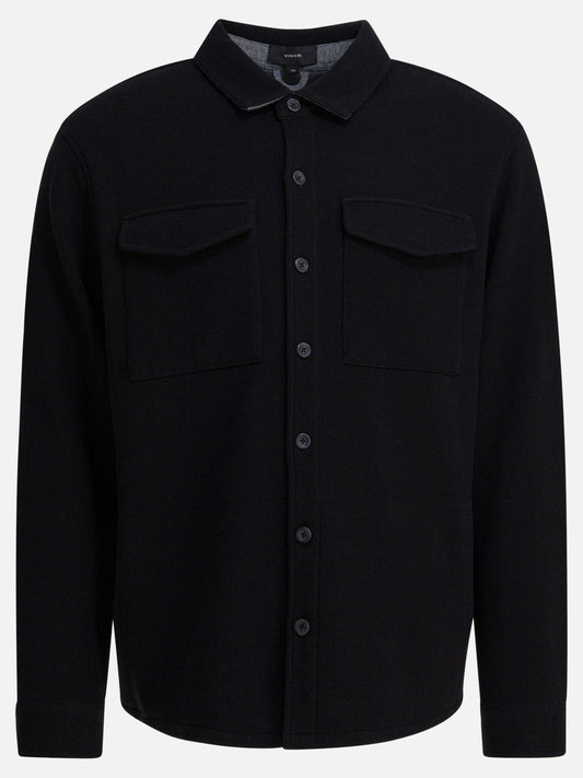 Overshirt jackets Solid colour  Blue - Vince Men | PDP | VIETTI Online Store 
