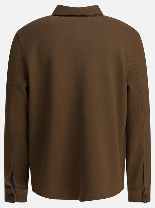 Giacche overshirt Solid colour  Marrone - Vince Uomo | PDP | VIETTI Online Store | 2
