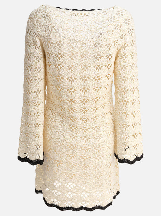 Mini dresses Solid colour  Beige - Zimmermann Women | PLP | VIETTI Online Store | 2
