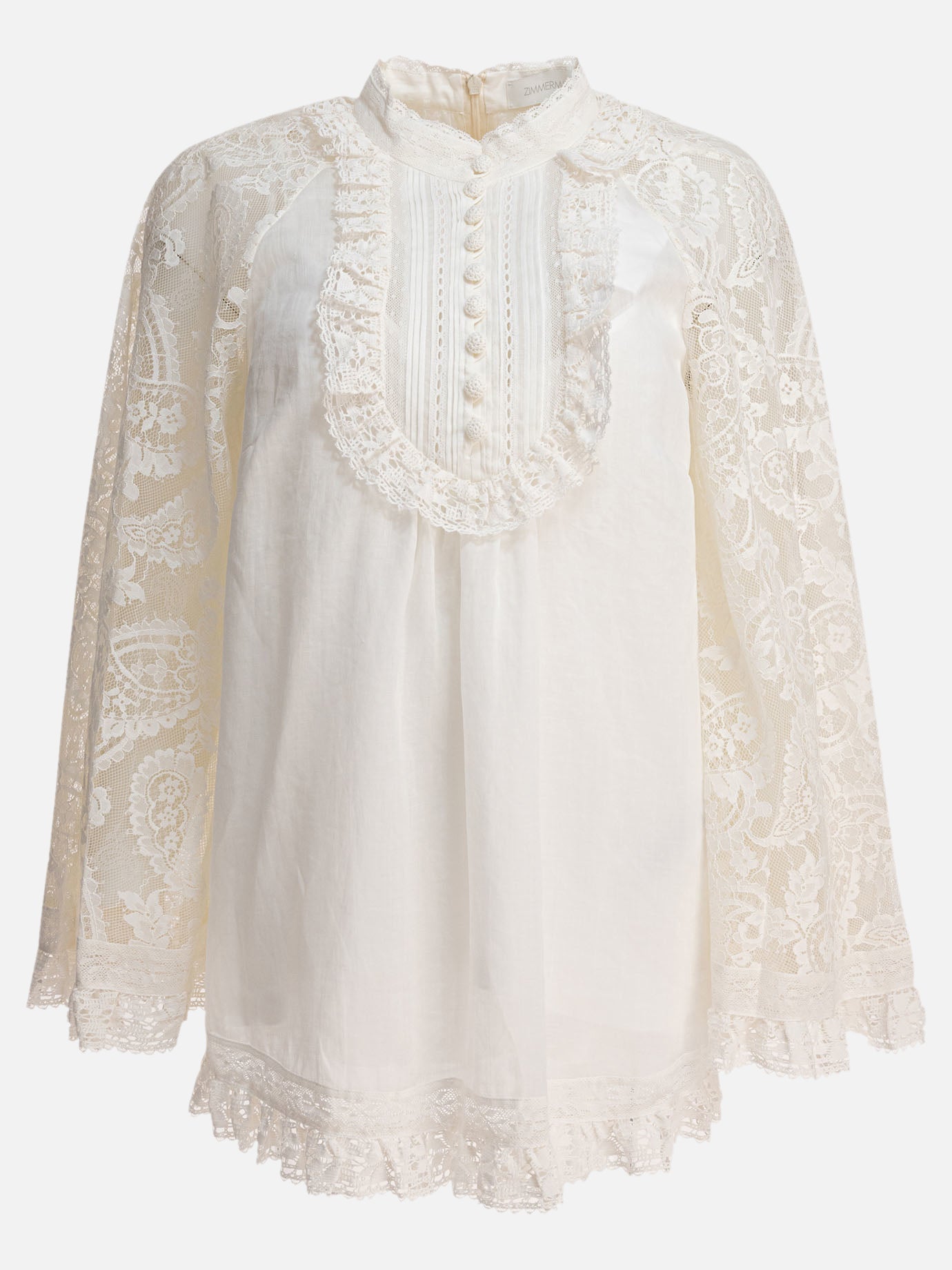Blouses Embroidered  Beige - Zimmermann Women | PDP | VIETTI Online Store | thumbnail